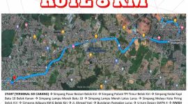 Dinas Kepemudaan dan Olahraga (Dispora) Kota Tanjungpinang resmi merilis rute Gerak Jalan Proklamasi 2024, yang akan diadakan untuk memeriahkan Hari Ulang Tahun (HUT) Kemerdekaan ke-79 Republik Indonesia. Foto: Diskominfo Tanjungpinang