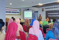 Dinas Kesehatan, Pengendalian Penduduk dan Keluarga Berencana Kota Tanjungpinang lakukan rapat pembentukan dan evaluasi jejaring skrining layak hamil, antenatal care dan stunting di Aula Puskesmas Tanjungpinang, Selasa (27/8/2024). Foto: Diskominfo Tanjungpinang