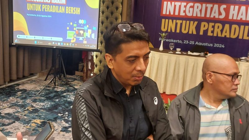 Pakar hukum tata negara dari Universitas Gadjah Mada (UGM) Zainal Arifin Mochtar, saat ditemui media dalam acara Sinergisitas Komisi Yudisial dengan Media Masa bertajuk Refleksi Penegakan Integritas Hakim untuk Peradilan Bersih, Jumat (23/8/2024). Foto: istimewa