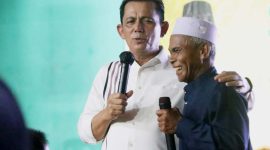 Gubernur Kepulauan Riau, H. Ansar Ahmad, mengadakan silaturahmi bersama masyarakat RW 01 Kelurahan Batu Besar, Kecamatan Nongsa, Kota Batam, Sabtu (24/8/2024). Foto: Diskominfo Kepri