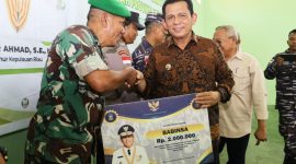 Penyaluran insentif bagi personel Babinsa, Babinpotmar, Babinpotdirga, dan Bhabinkamtibmas yang menjadi program Gubernur Kepri H Ansar Ahmad SE MM di tahun 2024 ini telah rampung disalurkan. Foto: Diskominfo Kepri