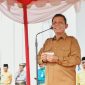 Gubernur Ansar Ahmad saat memimpin apel bersama di Halaman Kantor Gubernur, Dompak. Foto: Diskominfo Kepri