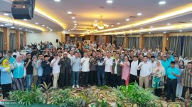 Ngobrol Bareng Ansar Ahmad - Nyayang Haris Pratamura (SAYANG) bersama dengan tim ASLI (Amsakar Achmad - Li Claudia Chandra) digelar di Hotel Golden View, Bengkong, Kota Batam, pada Minggu (8/9/2024) sore. Foto: INIKEPRI.COM