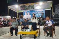 Calon Walikota dan Wakil Wali Kota Batam 2024, Amsakar Achmad dan Li Claudia Chandra (ASLI) melanjutkan rangkaian Silaturahmi dan Bincang Santai ASLI ke Kecamatan Sei Beduk, tepatnya di Pasar Bida Ayu, Kota Batam, pada Rabu (11/9/2024), malam. Foto: INIKEPRI.COM