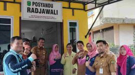 Dinas Kesehatan, Pengendalian Penduduk, dan Keluarga Berencana Kota Tanjungpinang meluncurkan Integrasi Layanan Primer (ILP) di Posyandu Radjawali, Kecamatan Bukit Bestari, Kota Tanjungpinang, Selasa (3/9/2024). Foto: Diskominfo Tanjungpinang