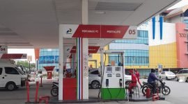Salah satu SPBU di Kota Batam. Foto: INIKEPRI.COM