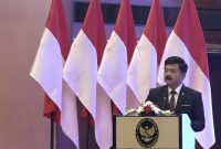 Menko Polhukam Hadi Tjahjanto menyoroti peran strategis media dalam menjaga demokrasi selama Pilkada Serentak 2024. Media diharapkan tetap kredibel dan bertanggung jawab, menghindari hoaks, serta memastikan pemilihan kepala daerah berlangsung aman dan kondusif, Jakarta, Rabu, (4/9/2024). Foto. Humas Kemenko Polhukam RI.