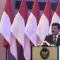 Menko Polhukam Hadi Tjahjanto menyoroti peran strategis media dalam menjaga demokrasi selama Pilkada Serentak 2024. Media diharapkan tetap kredibel dan bertanggung jawab, menghindari hoaks, serta memastikan pemilihan kepala daerah berlangsung aman dan kondusif, Jakarta, Rabu, (4/9/2024). Foto. Humas Kemenko Polhukam RI.