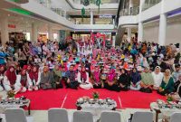 Puluhan anak-anak antusias mengikuti lomba mewarnai yang digelar oleh DPC PP PAUD Kota Tanjungpinang di Tanjungpinang City Center (TCC), Sabtu (28/9/2024). Foto: Diskominfo Tanjungpinang