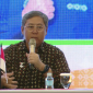Direktur Informasi dan Komunikasi Pembangunan Manusia dan Kebudayaan, Kementerian Komunikasi dan Informatika, Bambang Dwi Anggono, saat memberikan keterangan pers di Hotel Hermes, Kota Banda Aceh, Minggu (8/9/2024). Foto: Humas Kominfo