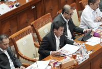 Komisi Pemberantasan Korupsi (KPK) menghadiri Rapat Dengar Pendapat (RDP) dengan Komisi III Dewan Perwakilan Rakyat (DPR) di Gedung Nusantara II, Senayan DPR RI. Foto: Dok KPK