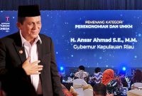 Upaya Gubernur Kepulauan Riau H. Ansar Ahmad membuat para Pelaku UMKM di Kepri naik kelas melalui program strategisnya mendapat pengakuan nasional. Foto: Diskominfo Kepri