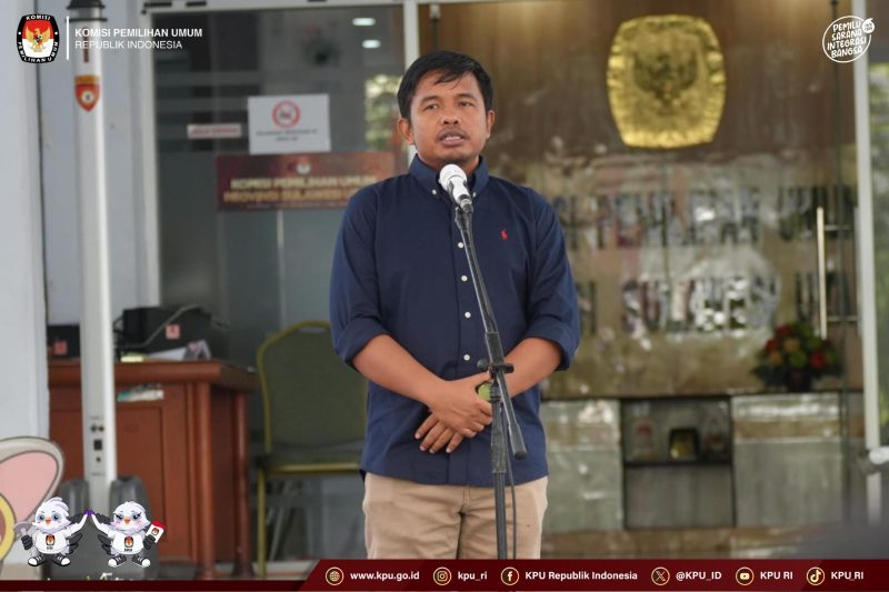 Idham Kholik, Anggota KPU RI. Foto: KPU RI