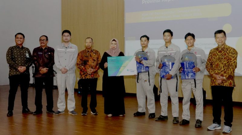 Dinas Tenaga Kerja dan Transmigrasi (Disnakertrans) Provinsi Kepulauan Riau secara resmi meluncurkan Kick Off Program Pemagangan Tenaga Kerja Dalam Negeri di PT Bintan Alumina Indonesia (BAI), Kamis (3/10/2024). Foto: Diskominfo Kepri