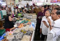 Presiden Joko Widodo mengunjungi Delimas Pasar Raya Lubuk Pakam, Kabupaten Deli Serdang, pada Selasa, 10 September 2024. Foto: Galeri InfoPublik