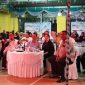 Calon Walikota dan Wakil Walikota Batam Nomor Urut 2, Amsakar Achmad - Li Claudia Candra (ASLI) menghadiri langsung Kampanye di Fasum  Kavling Pelopor, Kelurahan Sei Lekop, Kecamatan Sagulung, Kota Batam, pada Sabtu malam (5/10/2024). Foto: INIKEPRI.COM