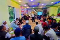 Calon Bupati Natuna dan Wakil Bupati Natuna nomor urut satu, Cen Sui Lan - Jarmin Sidik (Cermin) kampanye di Pering, Kelurahan Bandarsyah, Rabu, 9 Oktober 2024. Foto: INIKEPRI.COM
