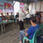 Pasangan Calon Bupati dan Wakil Bupati Natuna dari Nomor Urut Satu, Cen Sui Lan - Jarmin Sidik (Cermin) melakukan kampanye di Pasar Batu Hitam, Kelurahan Batu Hitam, kecamatan Bunguran Timur, Jumat 11 Oktober 2024. Foto: INIKEPRI.COM