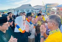 Pasangan Calon (Paslon) Bupati dan Wakil Bupati Natuna periode 2024-2029, Cen Sui Lan dan Jarmin Sidik (Cermin), melanjutkan rangkaian kampanye mereka dengan bertolak ke Sedanau, Kecamatan Bunguran Barat, pada Sabtu, 12 Oktober 2024. Foto: INIKEPRI.COM