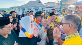 Pasangan Calon (Paslon) Bupati dan Wakil Bupati Natuna periode 2024-2029, Cen Sui Lan dan Jarmin Sidik (Cermin), melanjutkan rangkaian kampanye mereka dengan bertolak ke Sedanau, Kecamatan Bunguran Barat, pada Sabtu, 12 Oktober 2024. Foto: INIKEPRI.COM