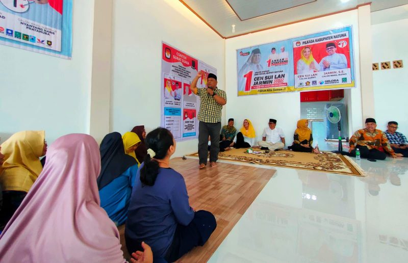 Ketua Tim pemenangan pasangan Cermin, Hadi Chandra. Foto: INIKEPRI.COM