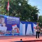Amsakar Achmad saat kampanye di Pulau Terung. Foto: INIKEPRI.COM