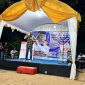 Amsakar Achmad saat kampanye di Kampung Nanas. Foto: INIKEPRI.COM