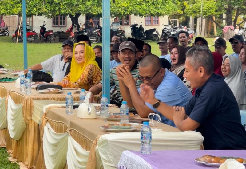 kampanye akbar Pasangan Calon Bupati dan Wakil Bupati Natuna, Cen Sui Lan - Jarmin Sidik di Lapangan Bola Desa Subi, Kamis 17 Oktober 2024. Foto: INIKEPRI.COM
