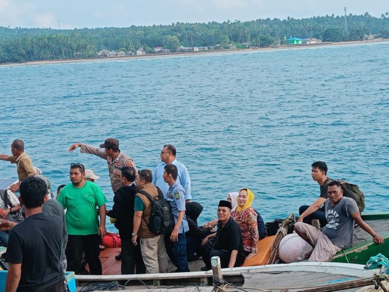 Cen Sui Lan saat tiba di Midai. Foto: INIKEPRI.COM