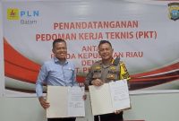PT PLN Batam mempererat sinergi dengan Polda Kepri melalui Direktorat Pengamanan Objek Vital Nasional Kepolisian Daerah Kepulauan Riau (Ditpamobvit Polda Kepri). Foto; INIKEPRI.COM