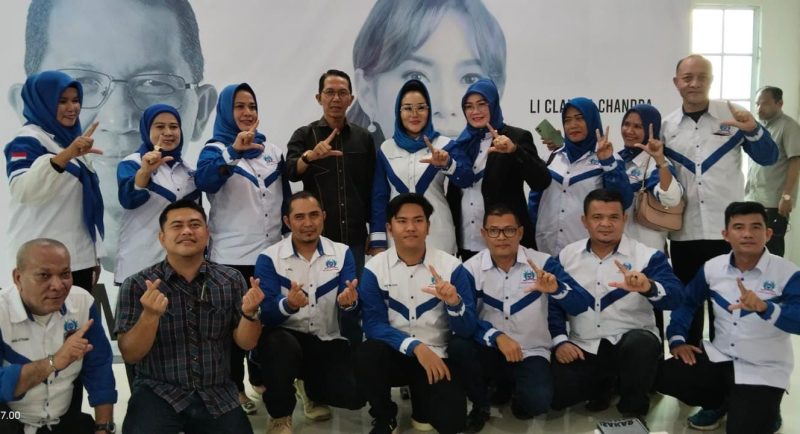 Calon Wali Kota Batam Nomor Urut 2, Amsakar Achmad mengapresiasi atas sikap dukungan dari Insan Muda Demokrat Indonesia (IMDI) Kota Batam. Foto: INIKEPRI.COM