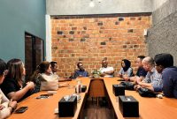 Amsakar Achmad saat bertemu dengan praktisi HRD Kota Batam. Foto: INIKEPRI.COM