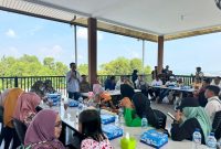 Amsakar Achmad kampanye dialogis bersama Warga Sei Beduk. Foto: INIKEPRI.COM