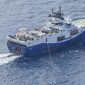 Badan Keamanan Laut Republik Indonesia (Bakamla RI) berhasil mendeteksi dan mengusir kapal China Coast Guard (CCG) 5402 yang mengganggu kegiatan Survei dan Pengolahan Data Seismik 3D Arwana yang dilakukan oleh PT. Pertamina East Natuna dengan menggunakan Kapal MV Geo Coral, Natuna, Selasa, (22/10/2024). Foto. tni.mil.id