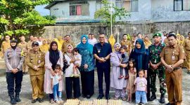 Penjabat (Pj.) Wali Kota Tanjungpinang, Andri Rizal, mengapresiasi inisiasi program inovatif pro amazing yang diimplementasikan melalui kegiatan sedekah telur (sedulur) oleh kecamatan Tanjungpinang Barat. Foto: Diskominfo Tanjungpinang
