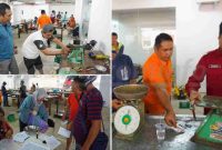 Dinas Perdagangan dan Perindustrian (Disdagin) Kota Tanjungpinang melalui UPTD Metrologi Legal mengadakan kegiatan Tera Ulang Alat-alat UTTP (Ukur, Takar, Timbang, dan Perlengkapan) di Pasar Encik Puan Perak, Blok A Lantai 1, Selasa (15/10/2024). Foto; Diskominfo Tanjungpinang