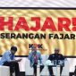 Dalam talkshow ‘Hajar Serangan Fajar’ yang diselenggarakan di M Bloc Live House, Jakarta, Komisi Pemberantasan Korupsi (KPK) melalui Direktorat Sosialisasi dan Kampanye Antikorupsi (Dit Soskam) mencoba mengajak masyarakat dalam hal ini pemuda untuk dapat berpartisipasi menentukan arah penyelenggaraan pemerintahan. Foto: Dok KPK