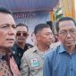 Ansar Ahmad dan Amsakar Achmad saat berkampanye di Tanjung Buntung. Foto: INIKEPRI.COM