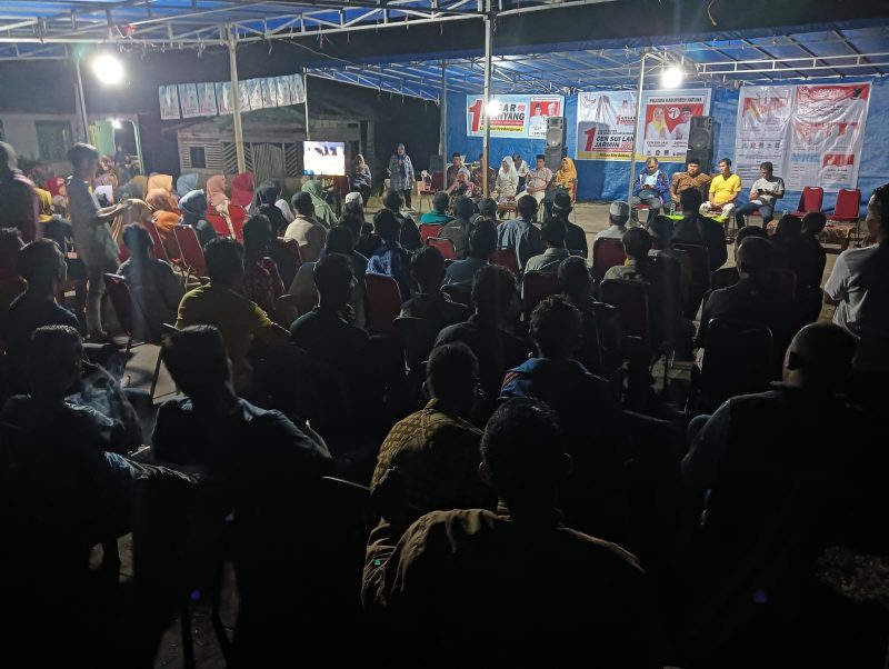 Daeng Rusnadi saat mengkampanyekan CERMIN. Foto: INIKEPRI.COM