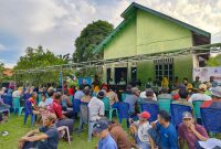 Pasangan Bupati dan Wakil Bupati Natuna nomor urut satu, Cen Sui Lan - Jarmin Sidik (Cermin) melaksanakan kampanye di Desa Gunung Putri, Kecamatan Bunguran Batubi, Rabu, 6 November 2024. Foto: INIKEPRI.COM