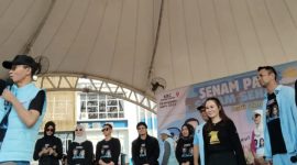 Senam sehat ASLI dihadiri artis ibu kota. Foto: INIKEPRI.COM