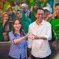 Amsakar Achmad-Li Claudia Chandra. Foto: INIKEPRI.COM