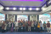 Dinas Pemberdayaan Perempuan, Perlindungan Anak, dan Pemberdayaan Masyarakat (DP3APM) Kota Tanjungpinang menggelar rapat koordinasi lintas sektoral pencegahan kekerasan terhadap perempuan dan anak (KtPA) serta tindak pidana perdagangan orang (TPPO), di aula Sultan Sulaiman Badrul Alamsyah, kantor Wali Kota Tanjungpinang, Kamis (7/11/2024). Foto: Diskominfo Tanjungpinang