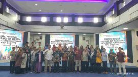 Dinas Pemberdayaan Perempuan, Perlindungan Anak, dan Pemberdayaan Masyarakat (DP3APM) Kota Tanjungpinang menggelar rapat koordinasi lintas sektoral pencegahan kekerasan terhadap perempuan dan anak (KtPA) serta tindak pidana perdagangan orang (TPPO), di aula Sultan Sulaiman Badrul Alamsyah, kantor Wali Kota Tanjungpinang, Kamis (7/11/2024). Foto: Diskominfo Tanjungpinang