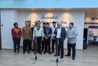 Kelompok organisasi mahasiswa Cipayung Plus saat melakukan Audiensi ke Kementerian Komdigi di Jakarta, Selasa (19/11/2024). Foto : InfoPublik/Farizzy Adhy