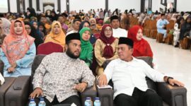 Tabligh Akbar Peringatan Hari Guru Nasional 2024 di Golden Prawn Bengkong Batam, Senin (25/11). Foto: Diskominfo Kepri