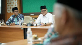 Kepala Badan Penyelenggara Haji (BP Haji) Mochammad Irfan Yusuf menegaskan bahwa pihaknya dan Kementerian Agama (Kemenag) telah bersepakat untuk menyukseskan penyelenggaraan ibadah haji 1446 H/2025 M. Foto: Humas Kemenag 
