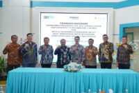 PT PLN Batam dan PT Taman Resor Internet (PT Tamarin) menandatangani Amandemen Perjanjian Jual Beli Tenaga Listrik (PJBTL) serta Nota Kesepahaman untuk penyediaan Energi Baru Terbarukan (EBT) guna mendukung kebutuhan data center di Kawasan Ekonomi Khusus (KEK) Nongsa. Foto: INIKEPRI.COM
