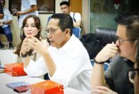 Amsakar Achmad-Li Claudia Chandra. Foto: INIKEPRI.COM