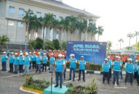 Menjelang perayaan hari raya Natal 2024 dan pergantian tahun ke 2025, PT PLN (Persero) memastikan kesiapan layanan kelistrikan secara menyeluruh. Kesiapan ini ditegaskan dalam Apel Siaga Kelistrikan Natal 2024 dan Tahun Baru 2025 (Nataru) di Kantor Pusat PLN, Senin (16/12). Foto: INIKEPRI.COM